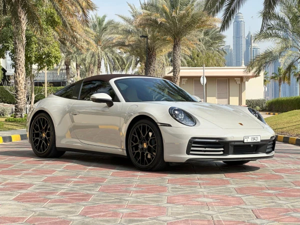  Grey Porsche 911 Targa Photo 4